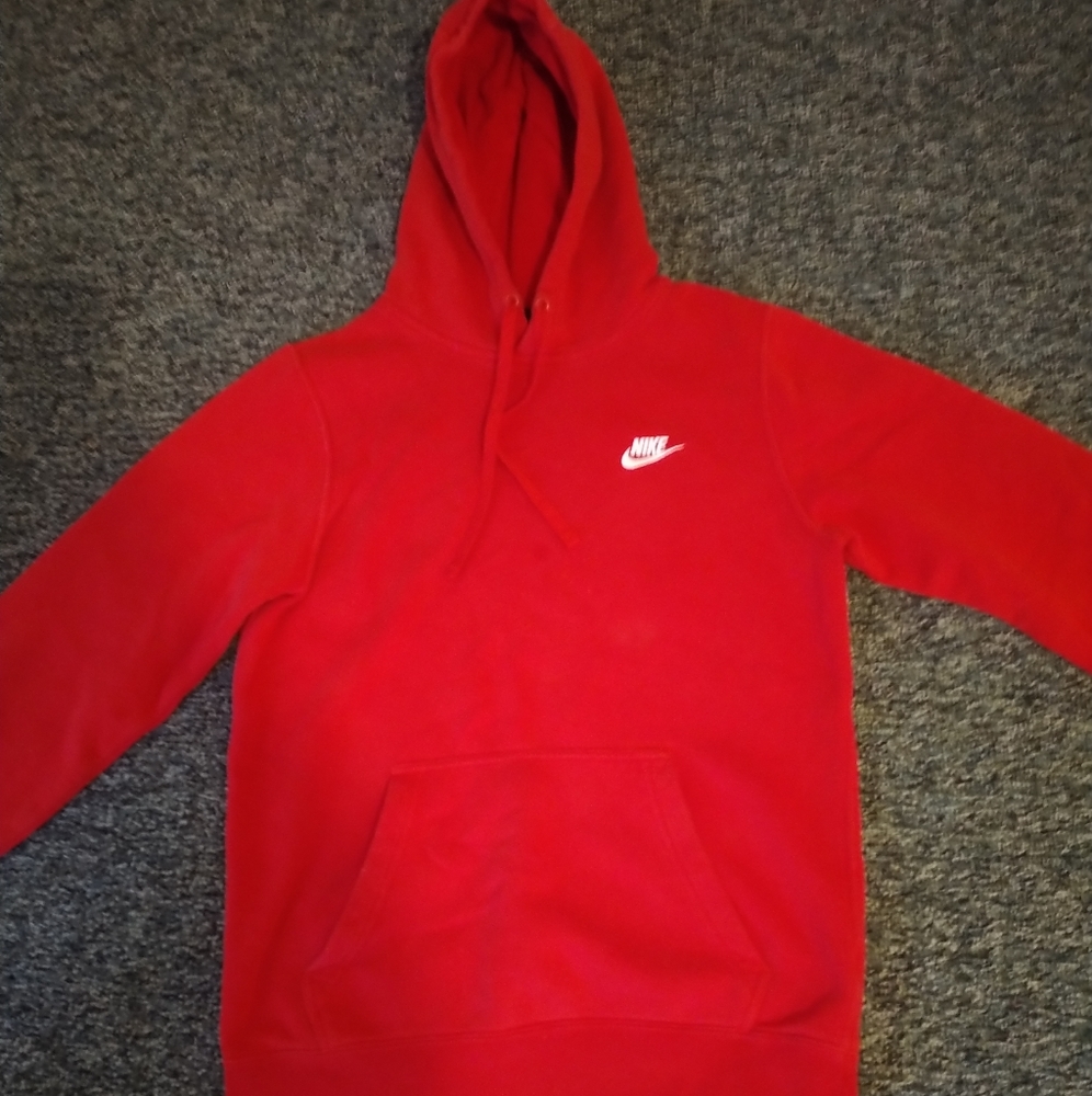 Red Nike Hoodie